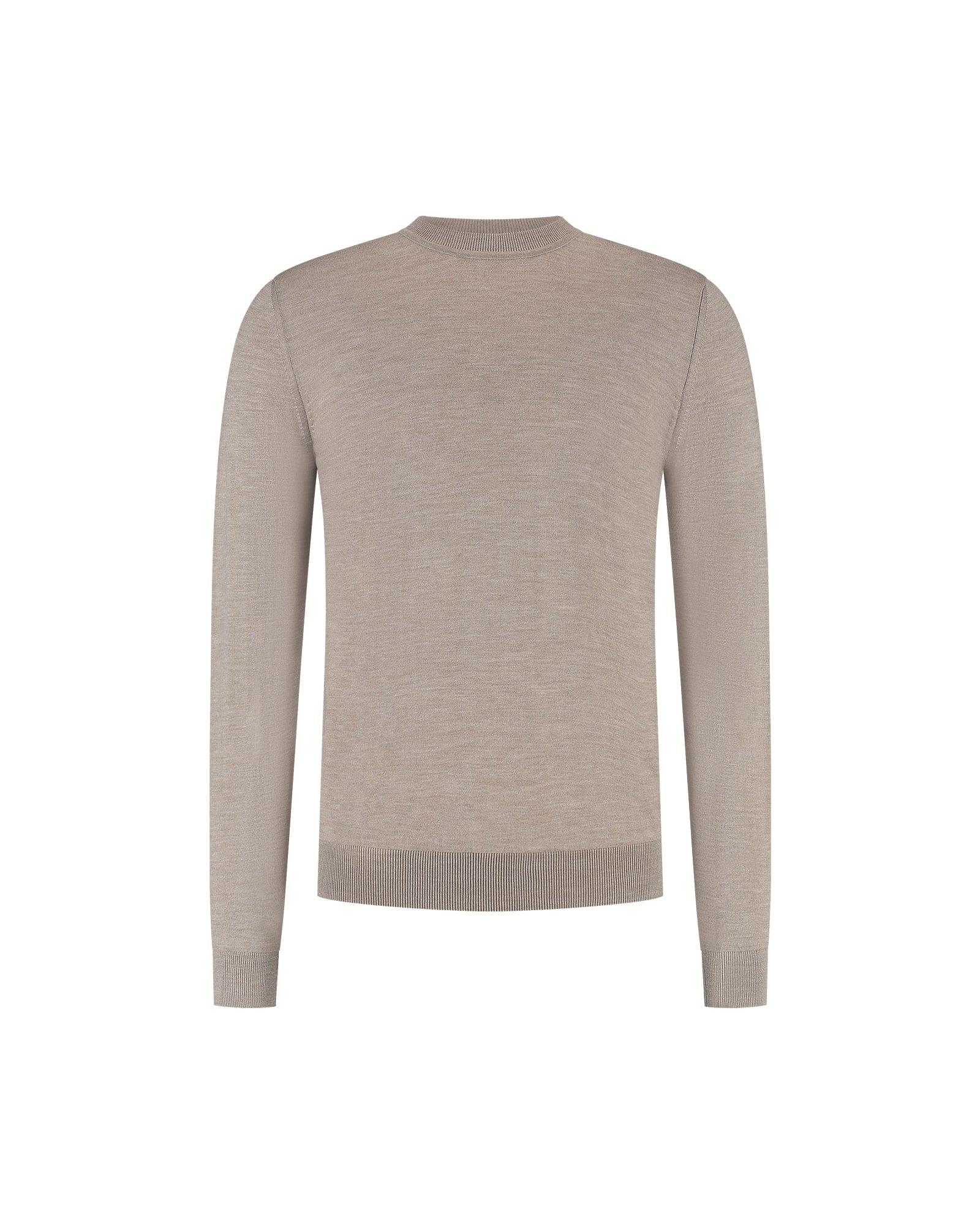 Malelions Premium Merino Sweater | Taupe