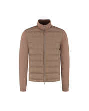 Malelions Premium Hybrid Quilted Jacket | Taupe