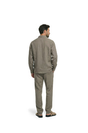 Malelions Premium Linen Pants | Beige