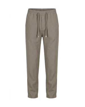 Malelions Premium Linen Pants | Beige