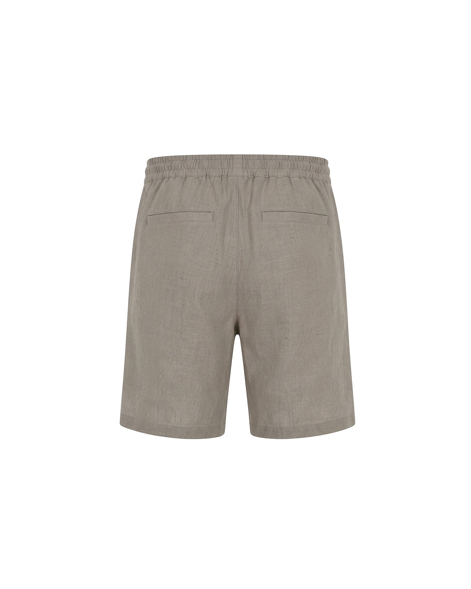 Malelions Premium Linen Shorts | Beige