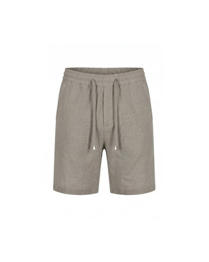Malelions Premium Linen Shorts | Beige