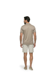 Malelions Premium Smart Chino Shorts | Ecru