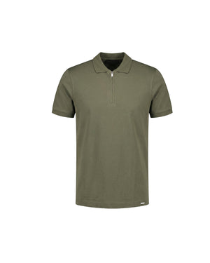 Malelions Premium Mercerized Cotton Polo | Olive Green