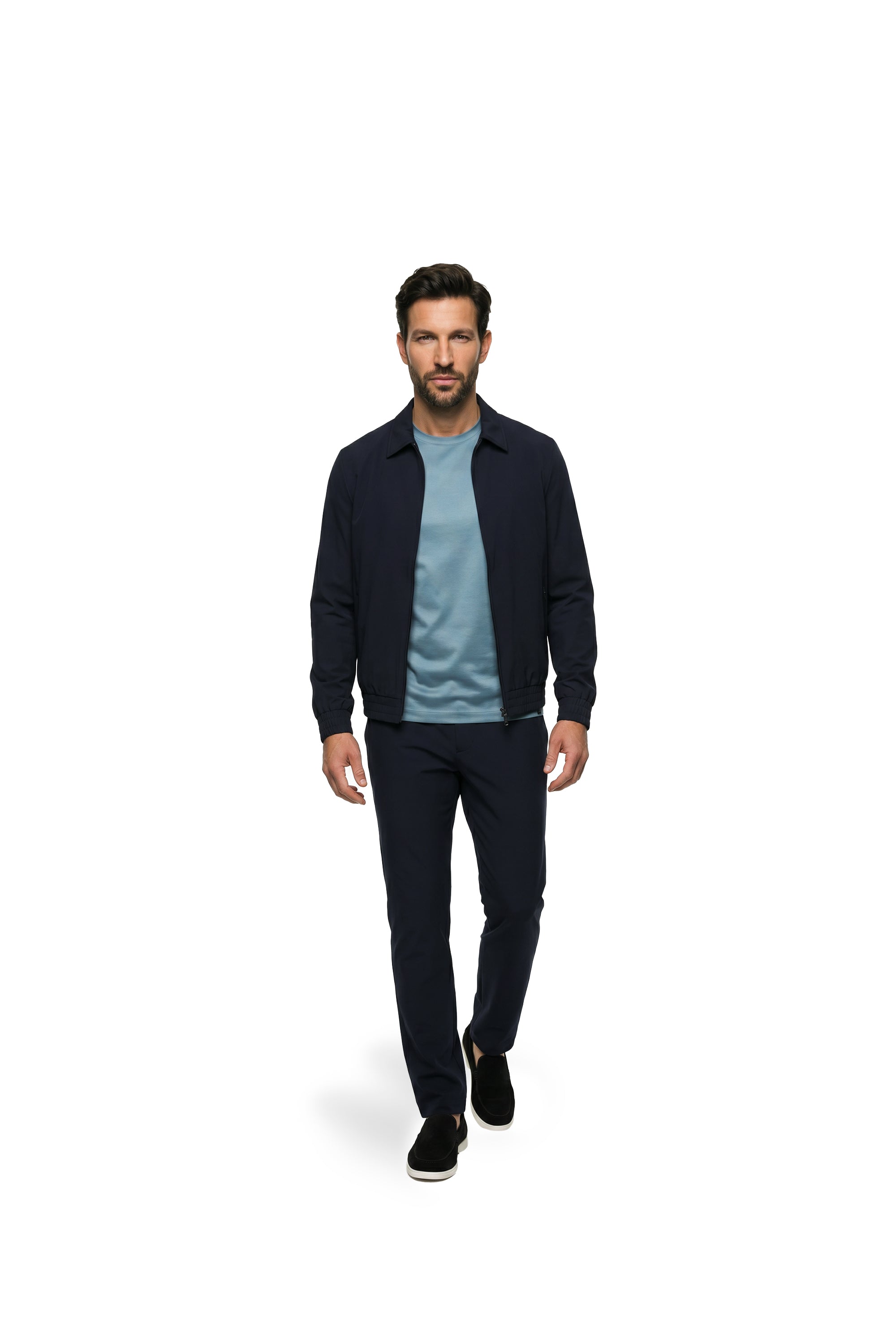 Malelions Premium Tech Jacket | Navy