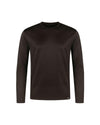  Malelions Premium Mercerized Cotton Longsleeve T-Shirt | Dark Brown