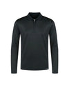  Malelions Premium Mercerized Cotton Longsleeve Polo | Black
