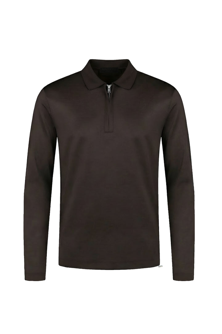 MPD30026031_50012_Malelions_Premium_Mercerized_Cotton_Longsleeve_Polo_Dark_Brown_Front.jpg