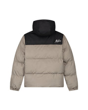 Malelions Sport Counter Puffer Jacket | Rock/Black