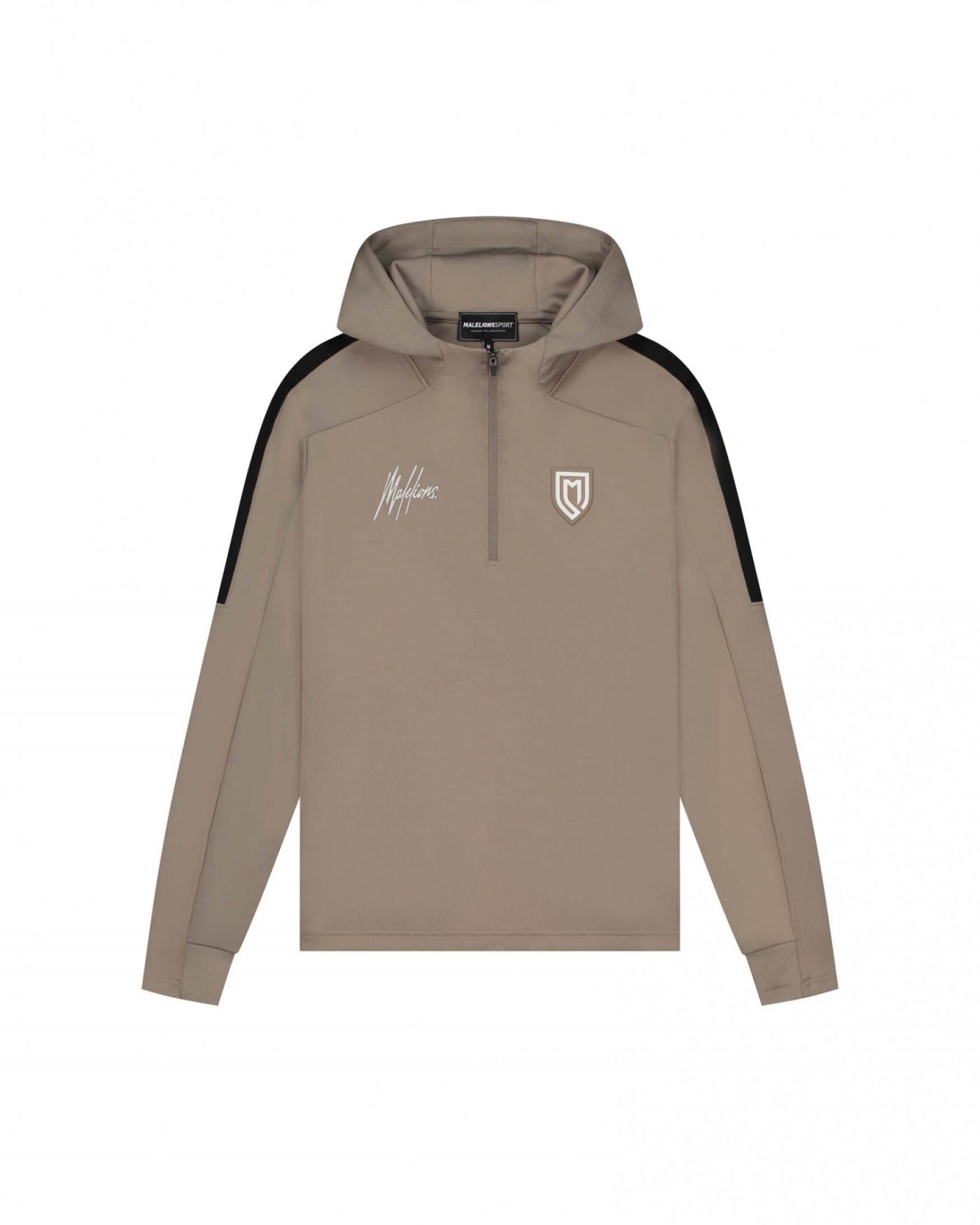  Malelions Sport Fielder Hoodie | Rock/Black