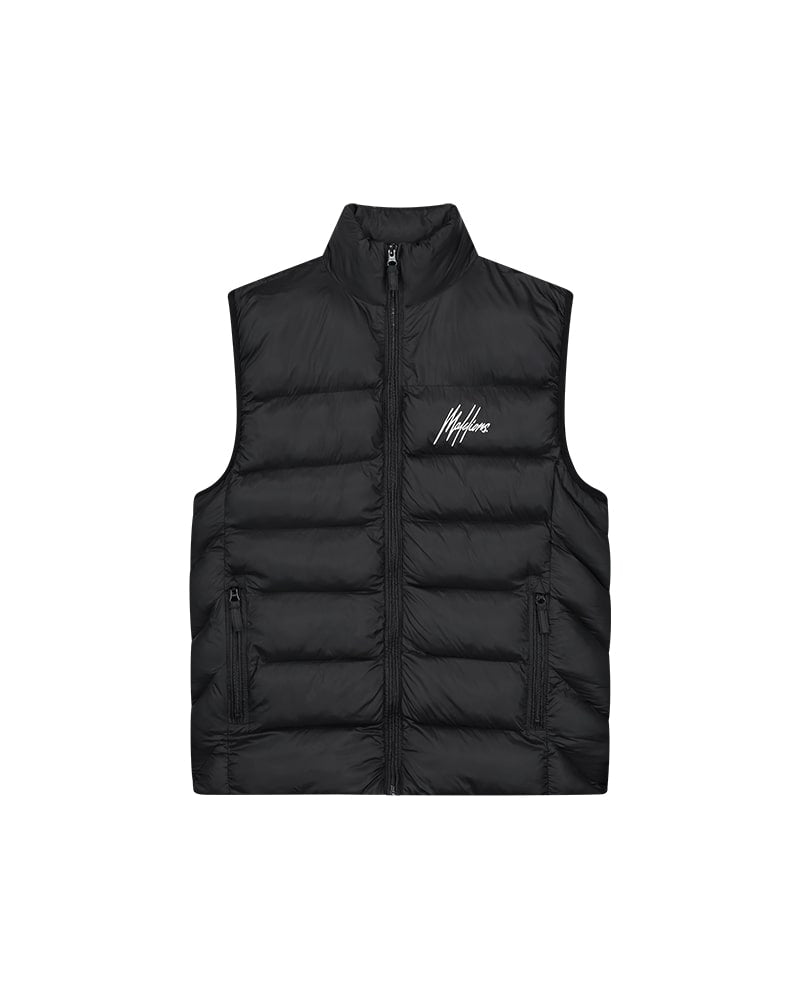  Malelions Sport Counter Bodywarmer | Black