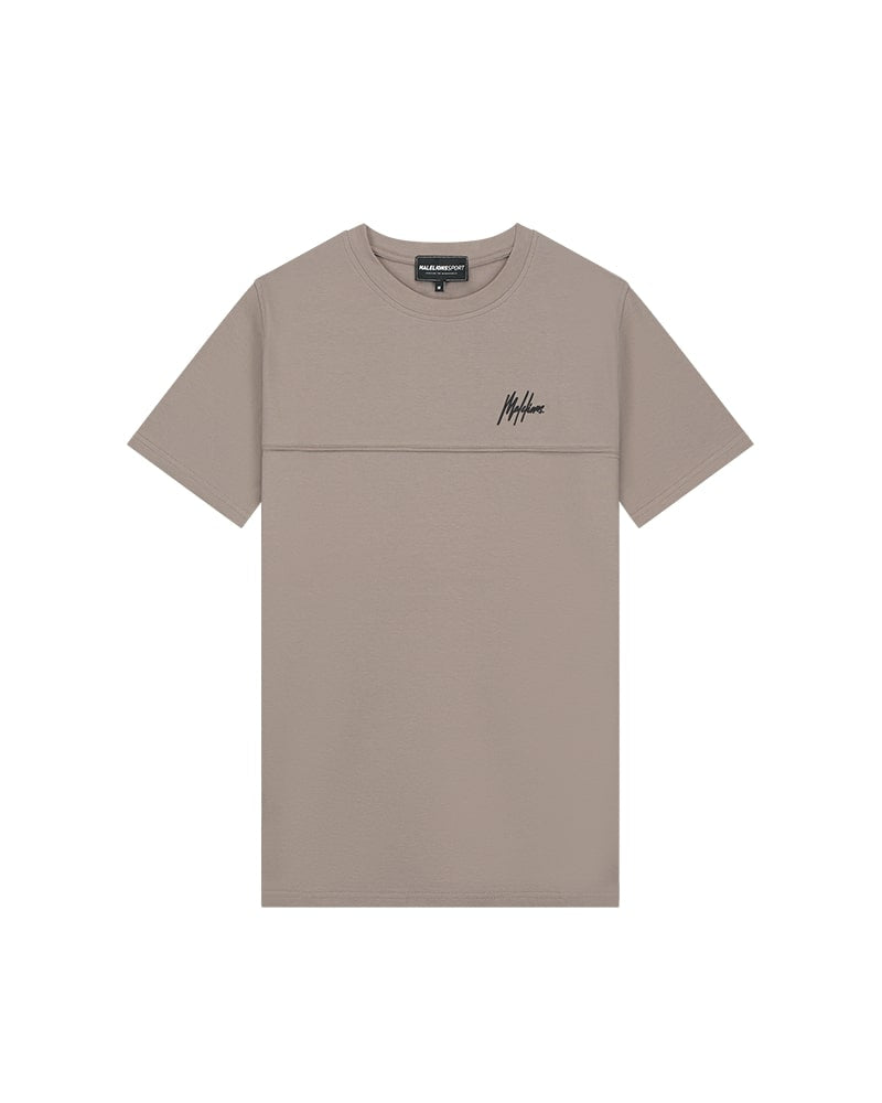  Malelions Sport Counter T-Shirt | Taupe