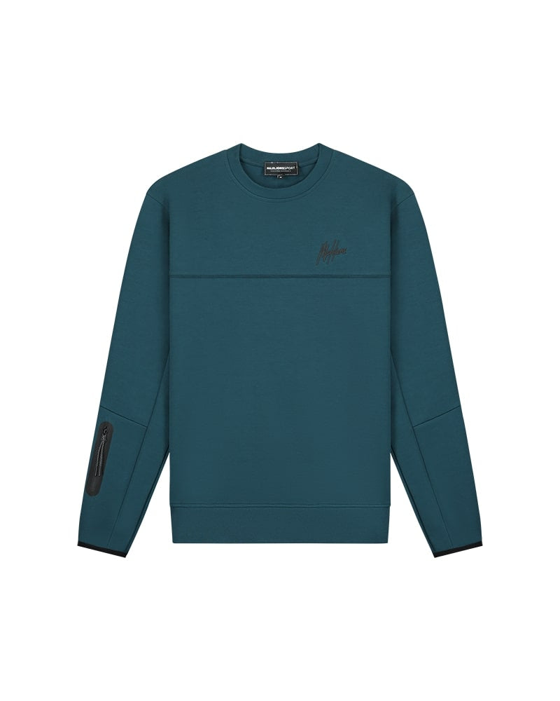  Malelions Sport Counter Sweater | Petrol