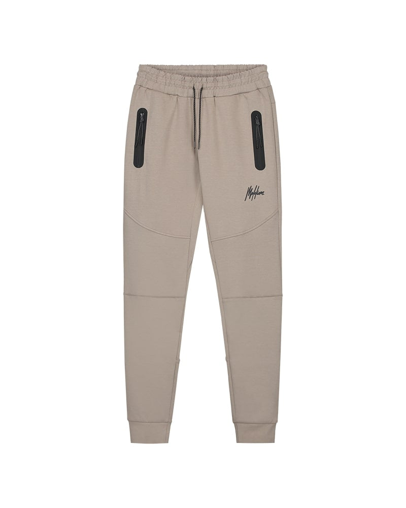  Malelions Sport Counter Trackpants | Taupe