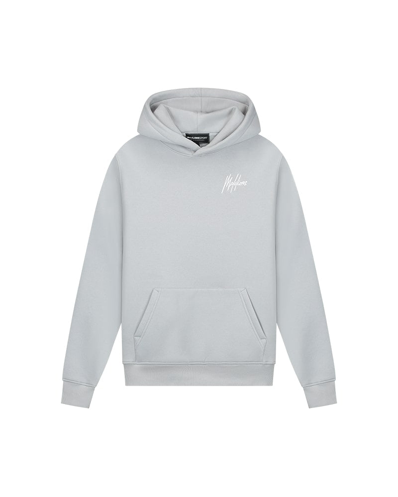 Malelions Sport Logo Hoodie | Light Grey