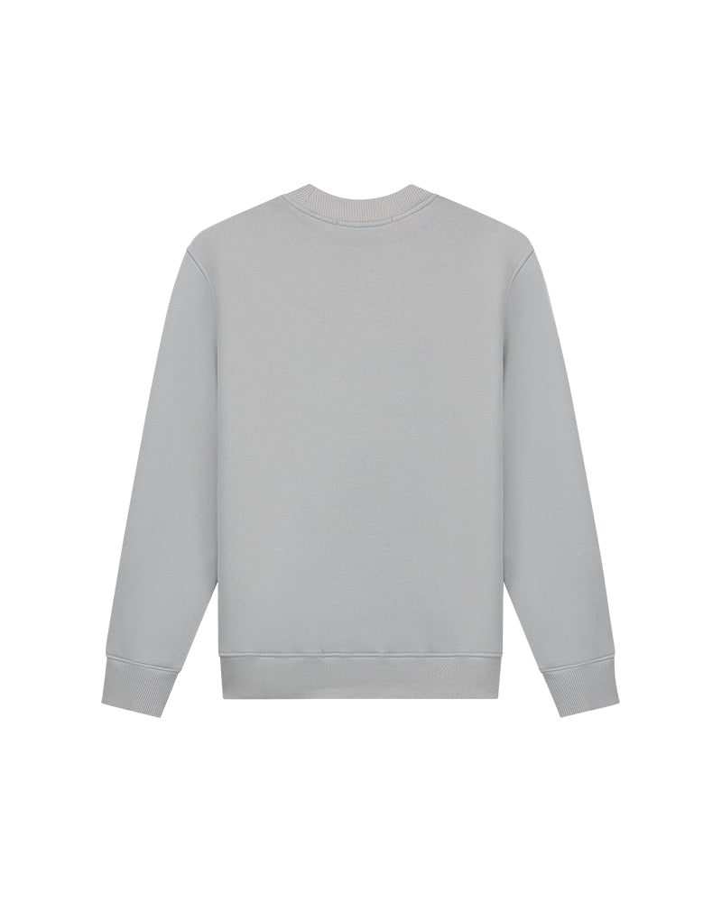Malelions Sport Logo Sweater | Light Grey