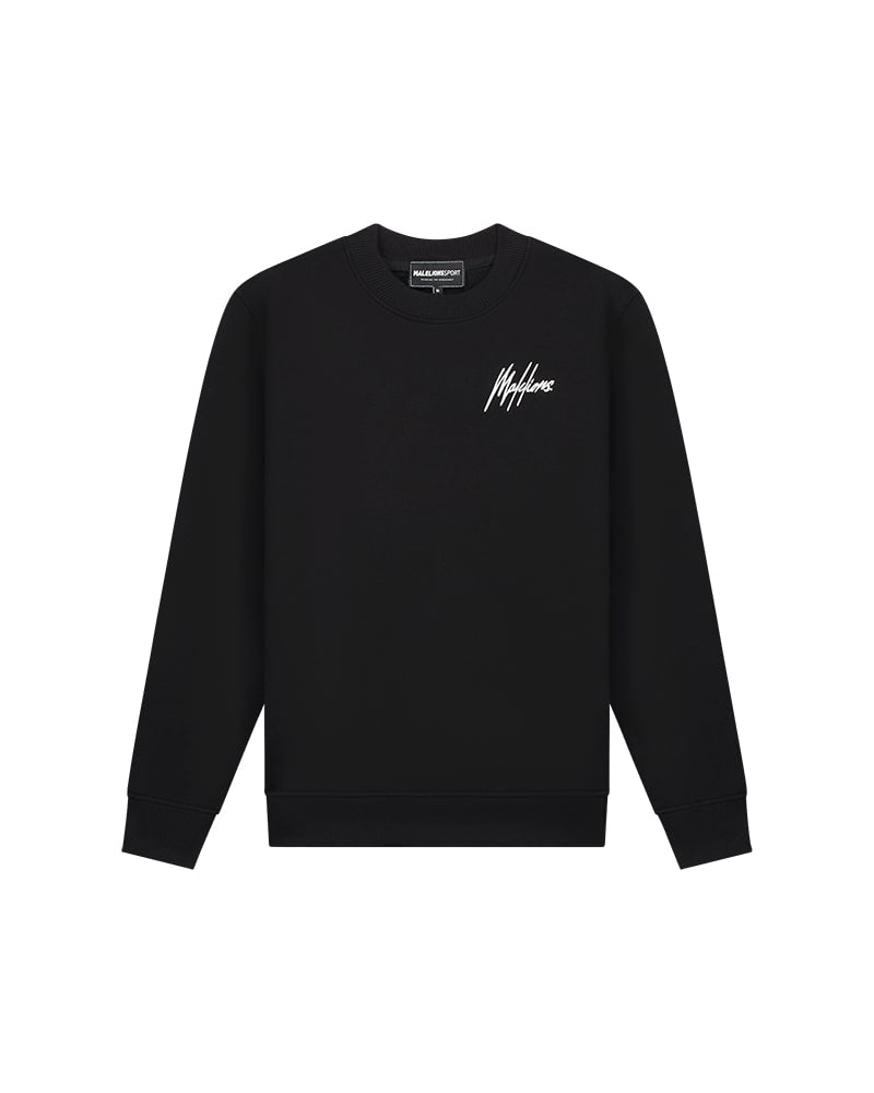  Malelions Sport Logo Sweater | Black