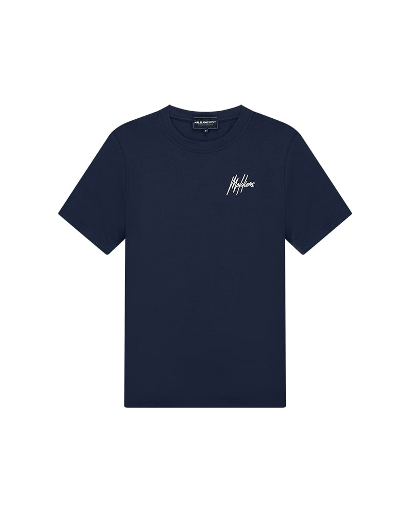  Malelions Sport Logo T-Shirt | Navy