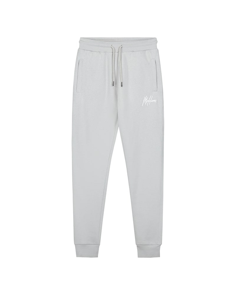 Malelions Sport Logo Sweatpants | Light Grey