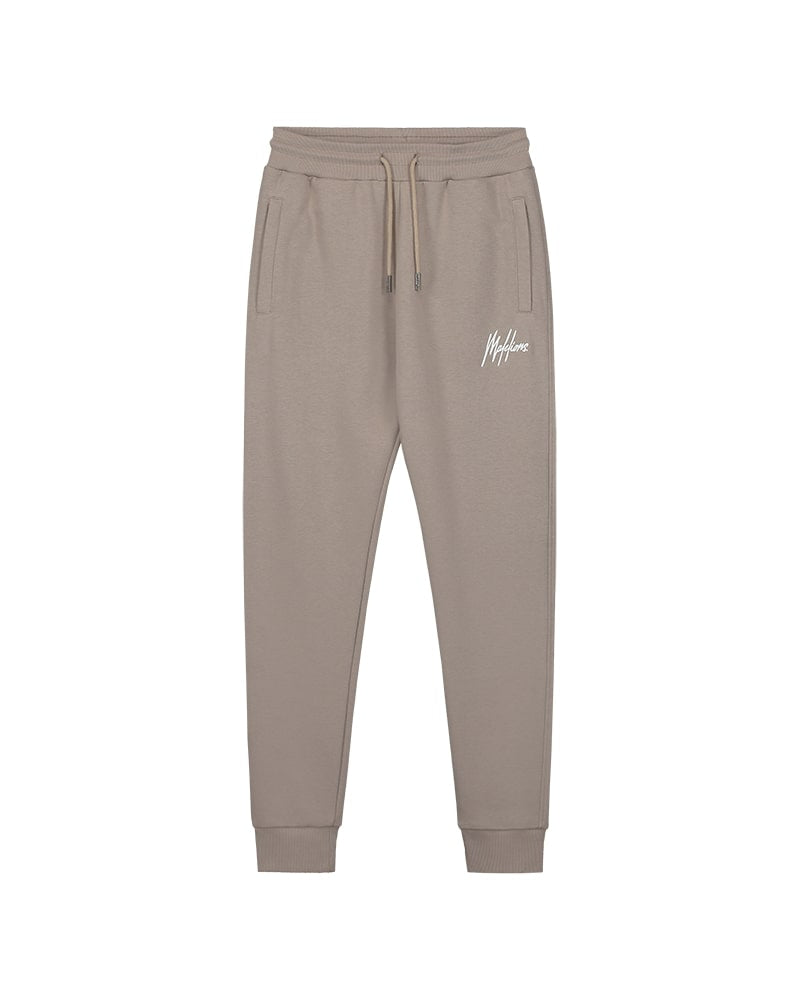  Malelions Sport Logo Sweatpants | Taupe