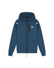 Malelions Sport Counter Zip Hoodie | Indigo