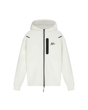 Malelions Sport Counter Zip Hoodie | Off-White