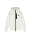  Malelions Sport Counter Zip Hoodie | Off White