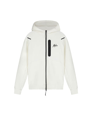 Malelions Sport Counter Zip Hoodie | Off-White
