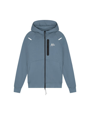 Malelions Sport Counter Zip Hoodie | Teal