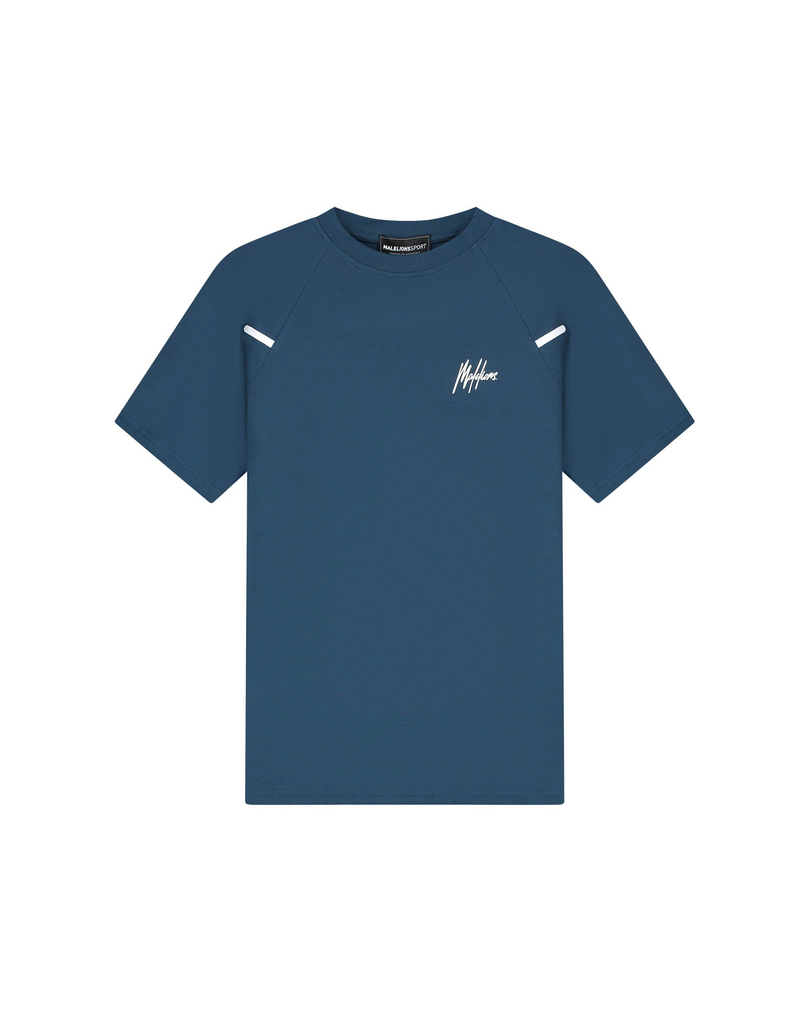 Malelions Sport Counter T-Shirt | Indigo