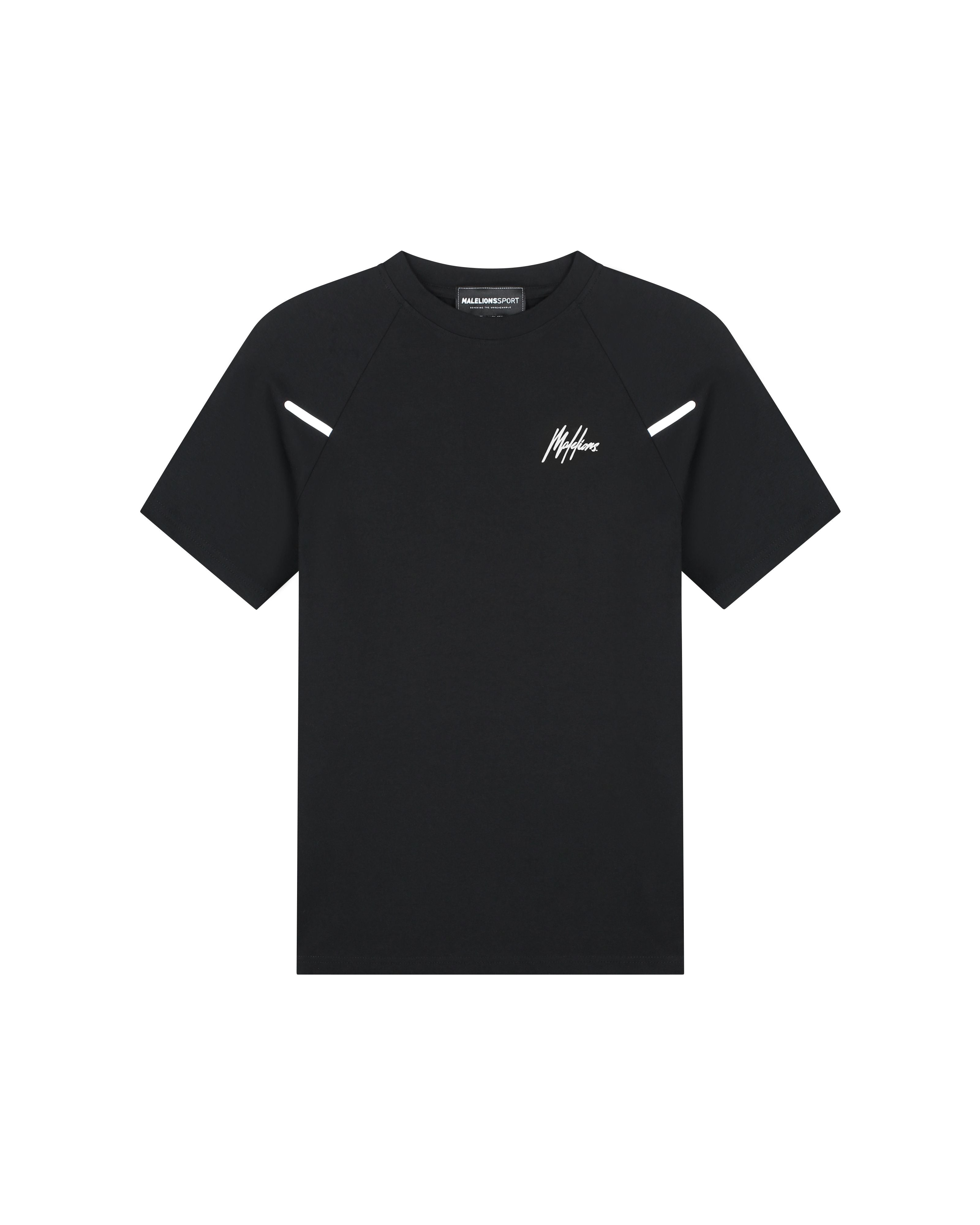 Malelions Sport Counter T-Shirt | Black