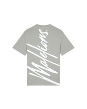 Malelions Sport Oversized Running T-Shirt | Light Grey