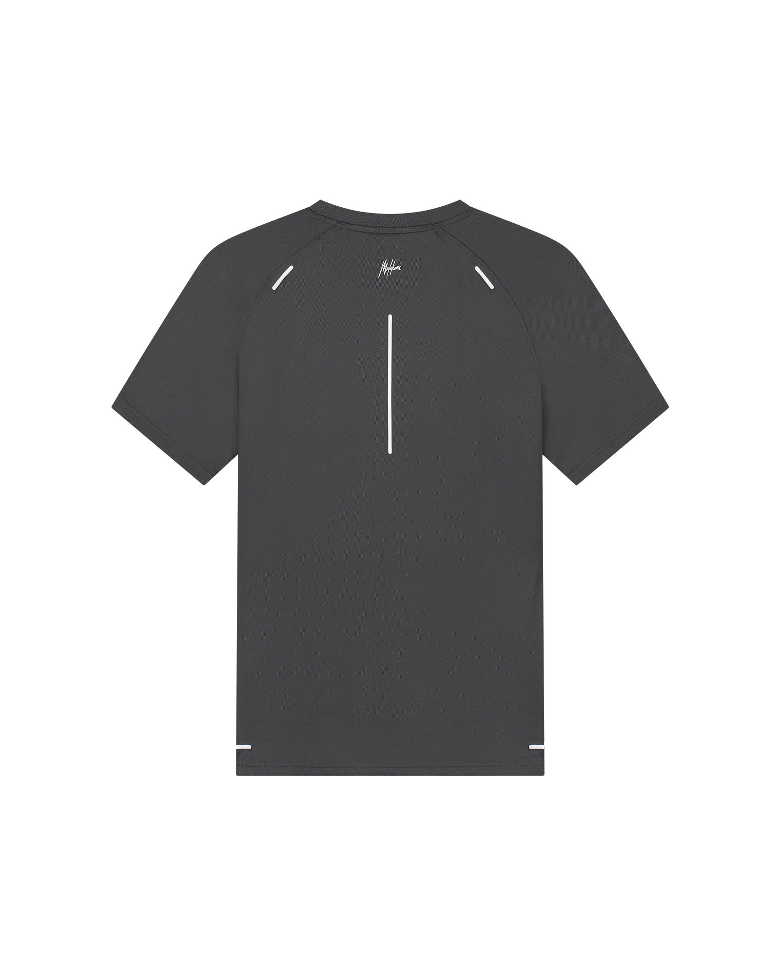 Malelions Sport Padel Pique T-Shirt | Charcoal