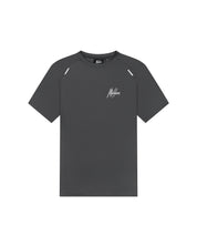 Malelions Sport Padel Pique T-Shirt | Charcoal