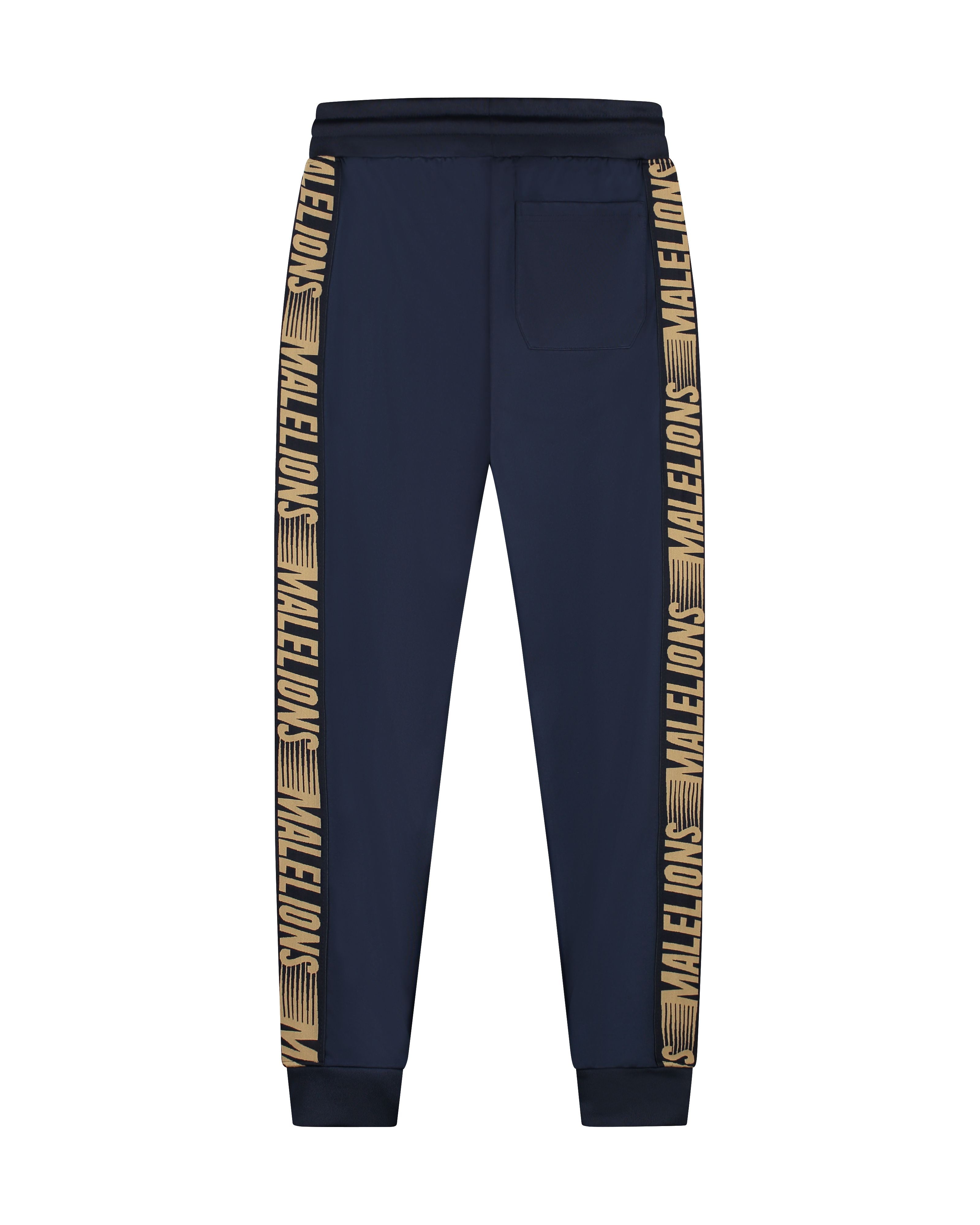 Malelions Sport Warming Up Tracksuit | Navy/Gold