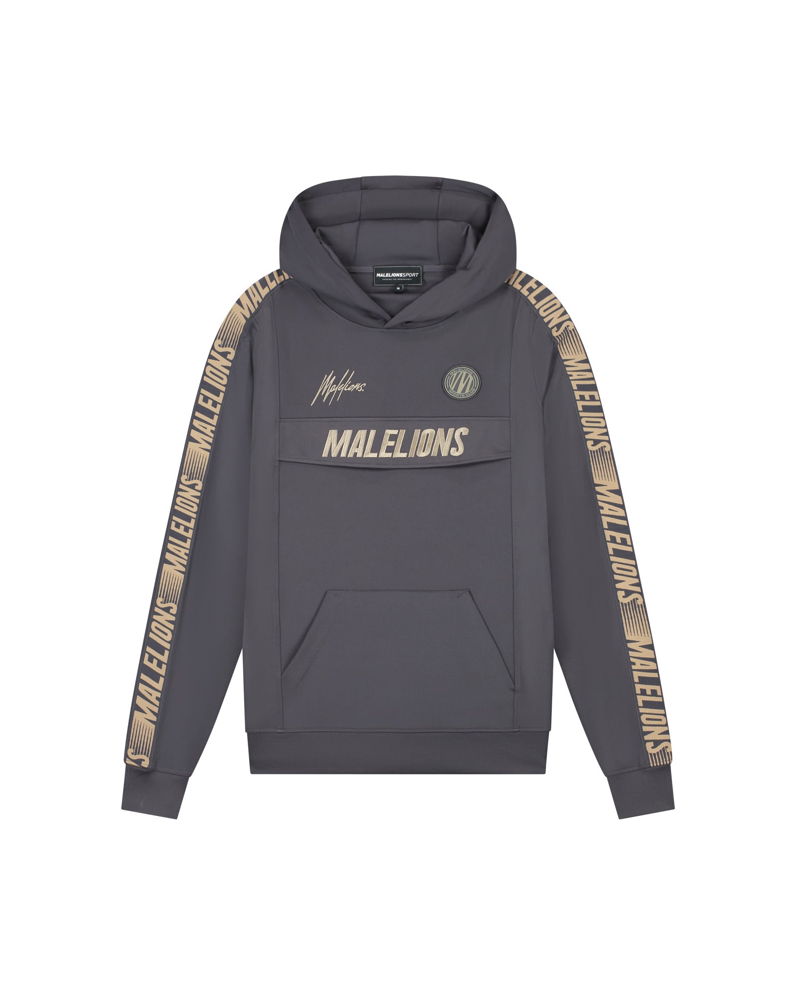 Malelions Sport Warming Up Tracksuit | Antra/Gold