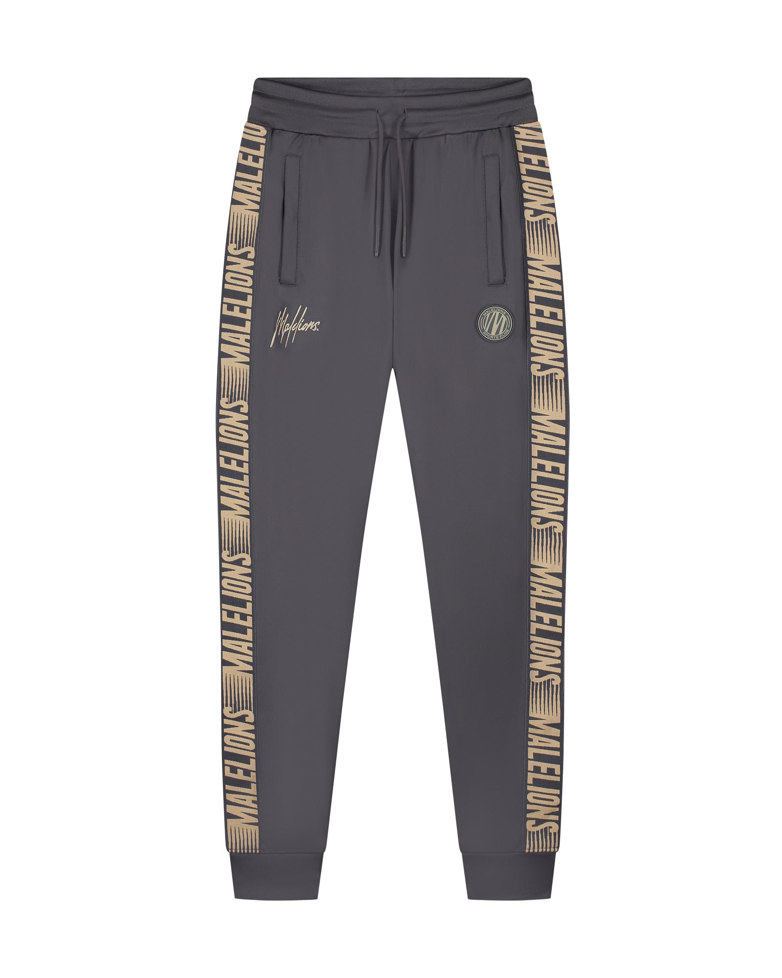 Malelions Sport Warming Up Tracksuit | Antra/Gold