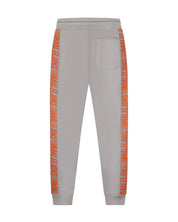 Malelions Sport Warming Up Tracksuit | Light Grey/Orange