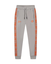 Malelions Sport Warming Up Tracksuit | Light Grey/Orange