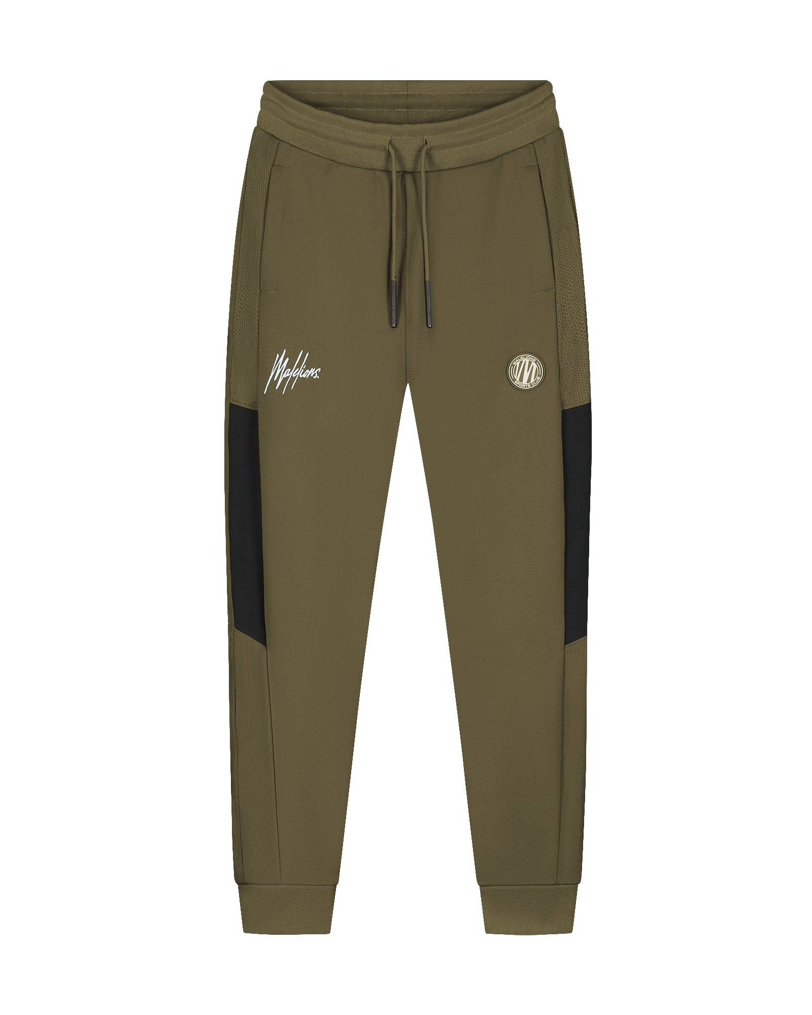 Malelions Sport Transfer Hooded Tracksuit | Army/Black