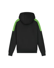 Malelions Sport Transfer Hooded Tracksuit | Black/Green