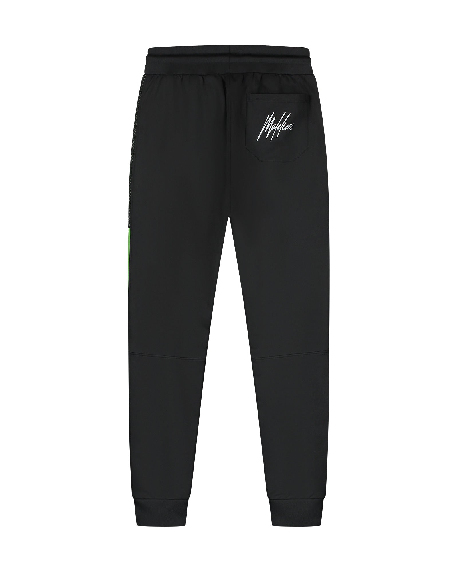 Malelions Sport Transfer Hooded Tracksuit | Black/Green