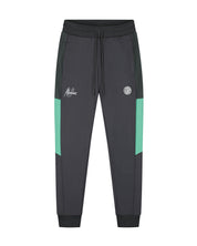 Malelions Sport Transfer Quarter Zip Tracksuit | Anthra/Turquoise