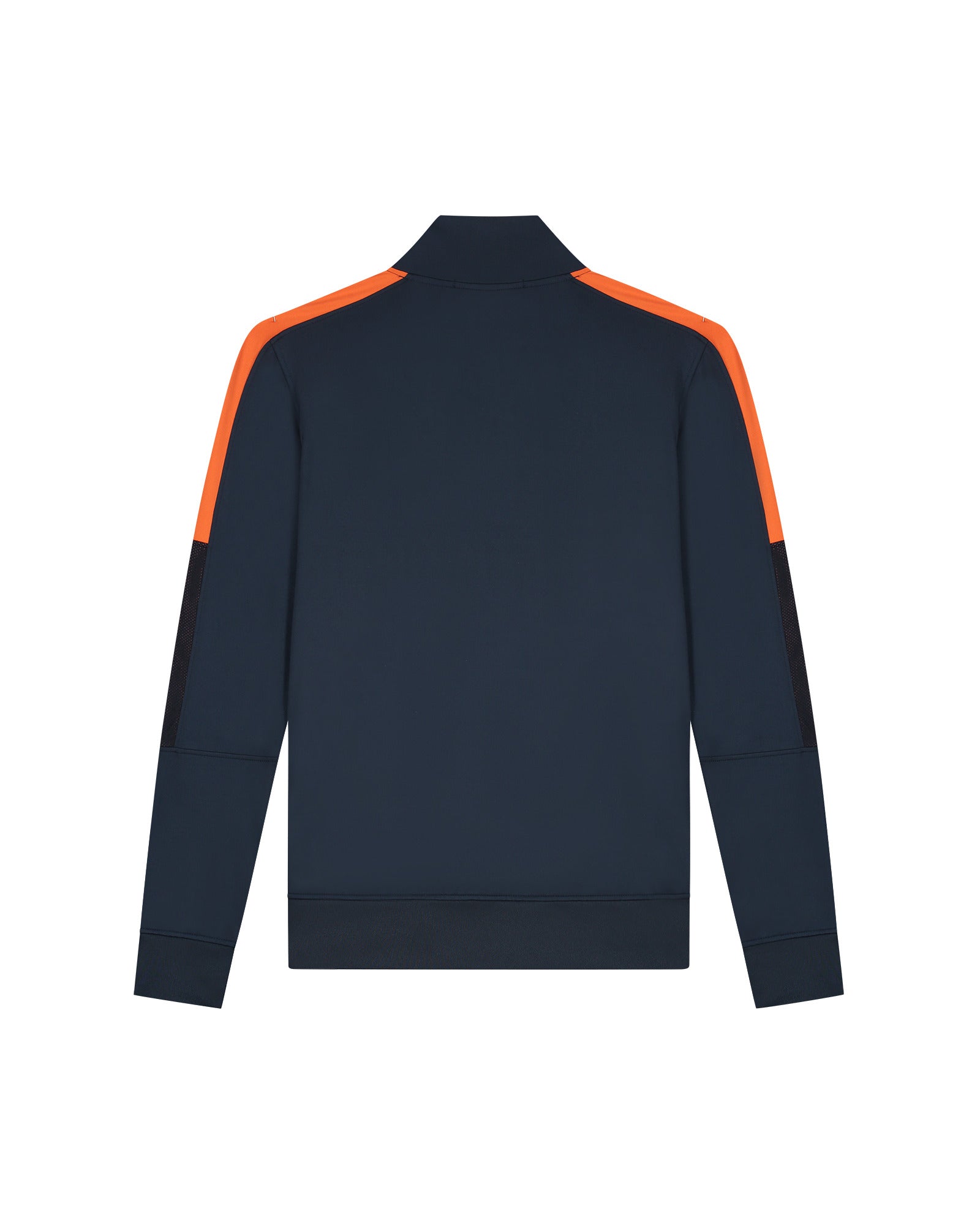 Malelions Sport Transfer Quarter Zip Tracksuit | Navy/Orange