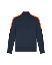 Malelions Sport Transfer Quarter Zip Tracksuit | Navy/Orange