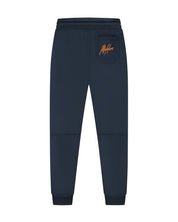 Malelions Sport Transfer Quarter Zip Tracksuit | Navy/Orange