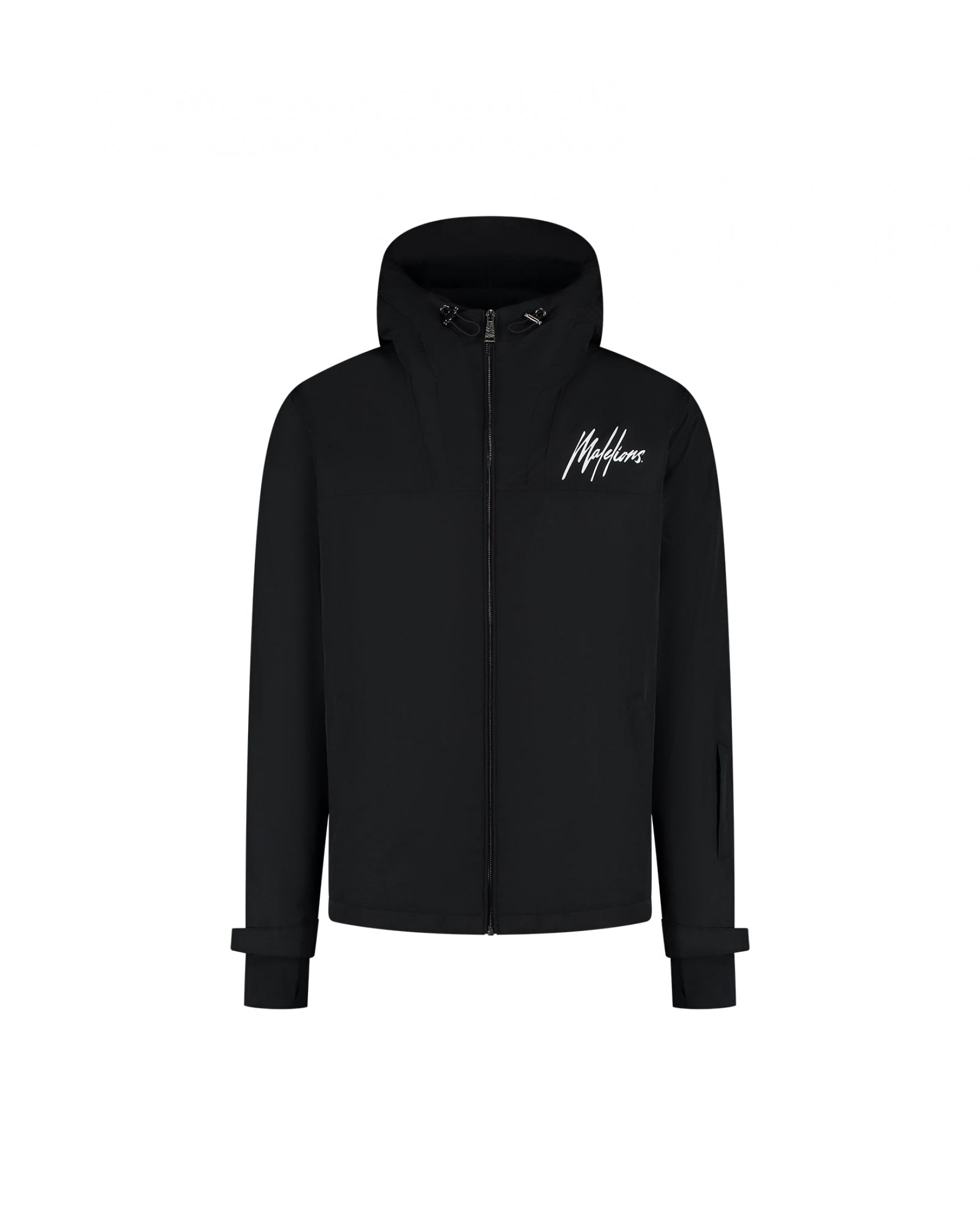  Malelions Ski Polar Jacket | Black/White