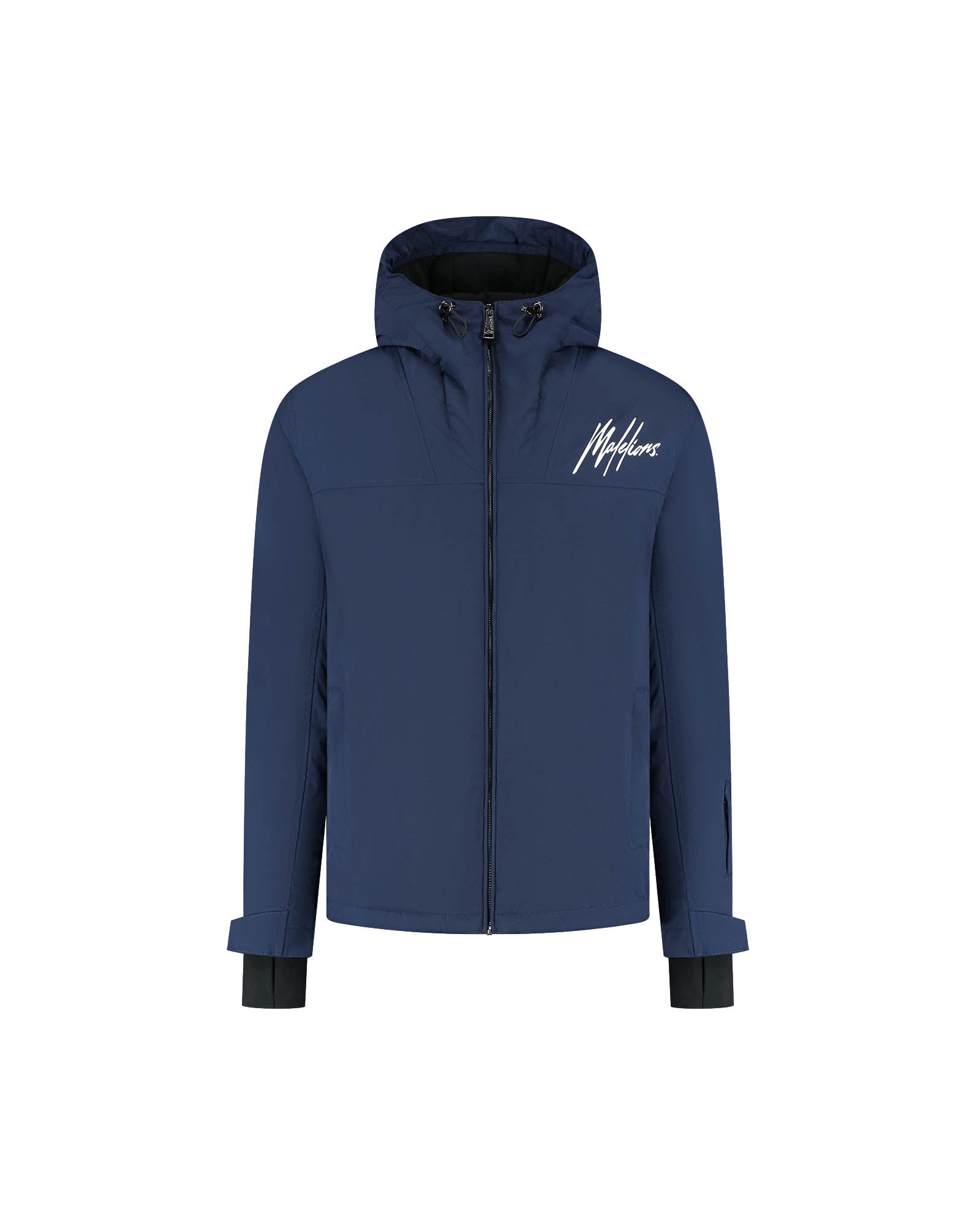 Malelions Men Ski Polar Jacket | Navy