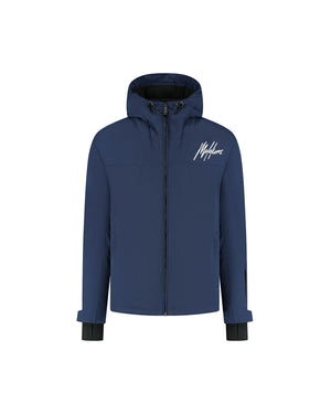 Malelions Men Ski Polar Jacket | Navy