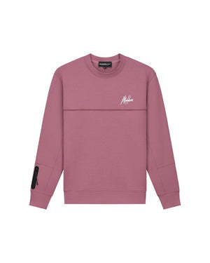 Malelions Sport Counter Sweater | Dark Mauve